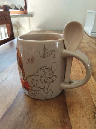 Tazza Disney Grumpy con cucchiaino