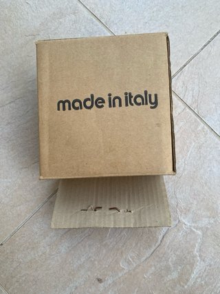 Torneta giratoria metal italiana cerámica