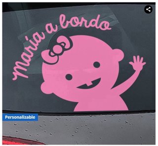 PEGATINAS PERSONALIZADAS PARA COCHES
