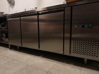 Mesa Fría Acero Inoxidable