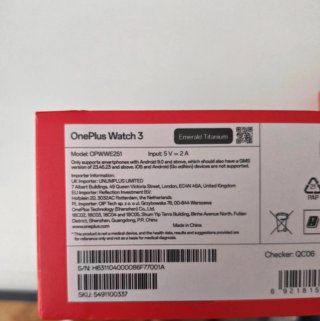 OnePlus Watch 3 Verde/Plata