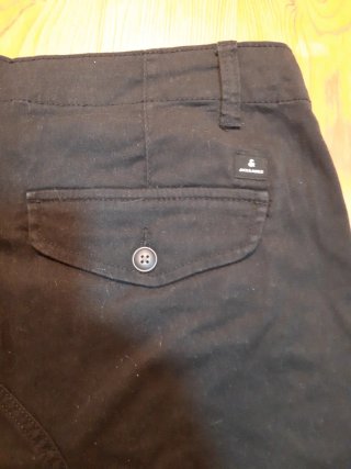 Pantalones cargo negros