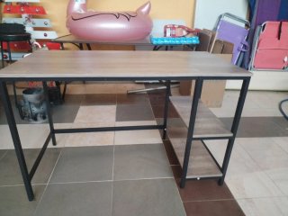Escritorio Mesa Ordenador Madera Metal