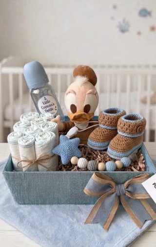 Cesta Bebé Pato Donald Disney