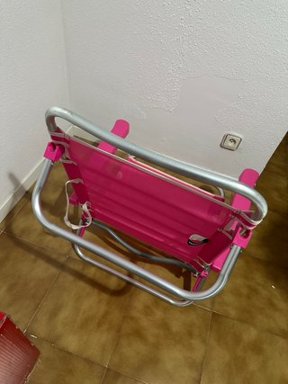 Silla de playa Monty reclinable plegable