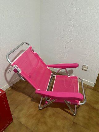 Silla de playa Monty reclinable plegable