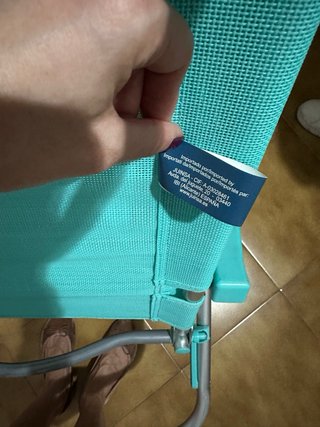 Silla de playa Monty reclinable plegable