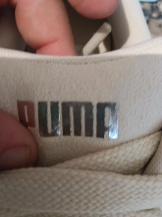 Zapatillas Puma Suede Beige/Plata