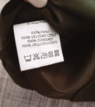 Bolso pana verde MUY MUCHO