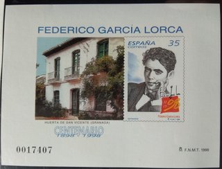 SELLOS DE ESPAÑA AÑO 1998 PRUEBA OFICIAL NÚM. 65