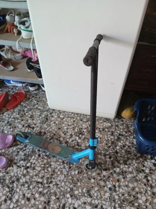 Patinete freestyle azul