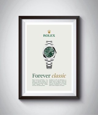 Poster Rolex Forever Classic