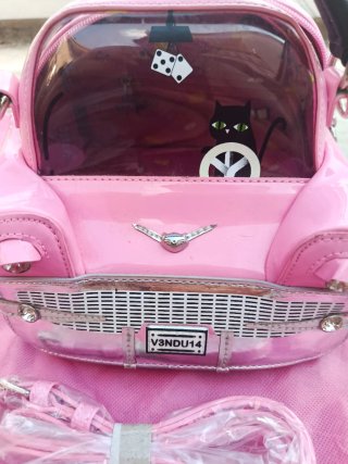 Bolso Vendula London Cadillac Cat Rosa