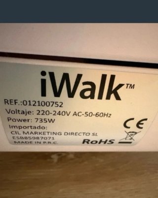 Cinta de Andar iWalk, poco uso