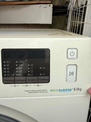 Lavadora Samsung EcoBubble 8kg