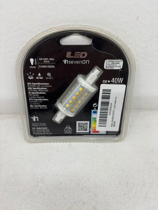 Bombilla LED R7S 78mm 5W SevenOn