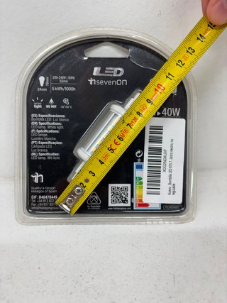 Bombilla LED R7S 78mm 5W SevenOn