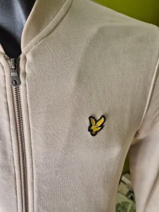 Chaqueta Lyle & Scott Beige Track Jacket