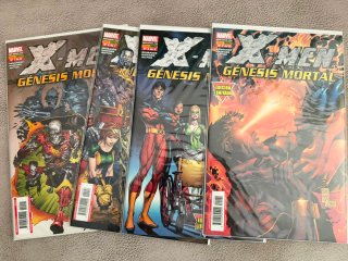 Pack grapas X-Men 1-17 y Génesis Mortal completa