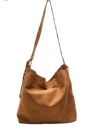Bolso bucket efecto ante Stradivarius