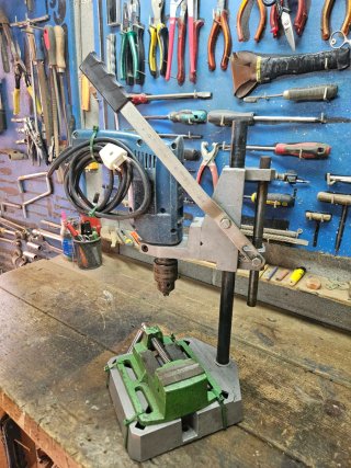 Columna para taladro AEG
