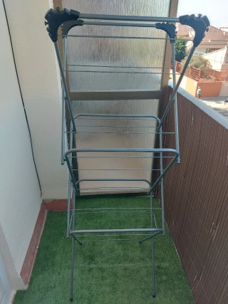 Tendedero plegable de 3 niveles