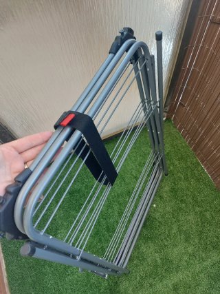 Tendedero plegable de 3 niveles