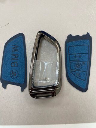 Funda metálica BMW + protectores
