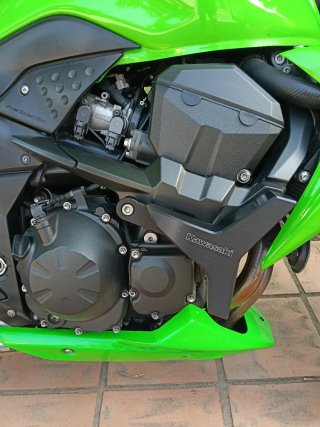 Kawasaki Z750 Naked Verde
