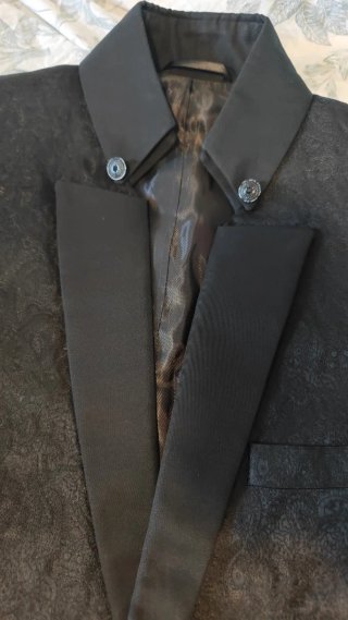 Traje de Novio Enzo Romano Ceremonias Negro