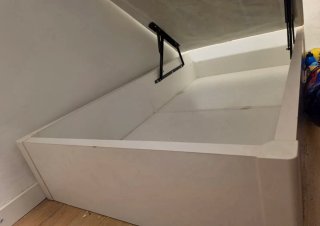 Canape 105x190 Blanco