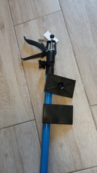 Puntal telescópico extensible azul 115-290 cm