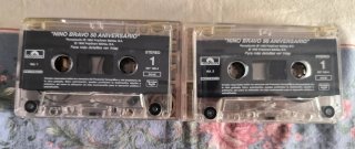 Nino Bravo 50 Aniversario Vol. 1 y 2 Cassettes