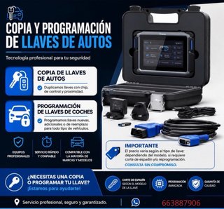 Copia de llave auto