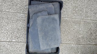 Lote 35 Pizarras 30x20 Gris Oscuro