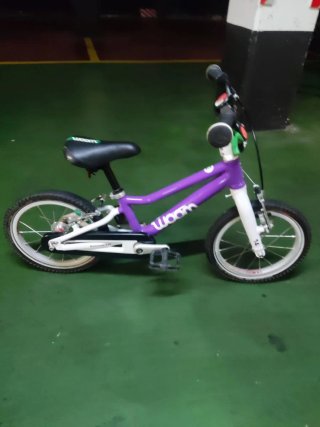 Bicicleta Woom 2 Morada