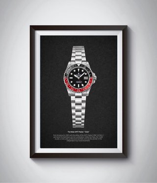 Poster Orologio Rolex GMT-Master Coke