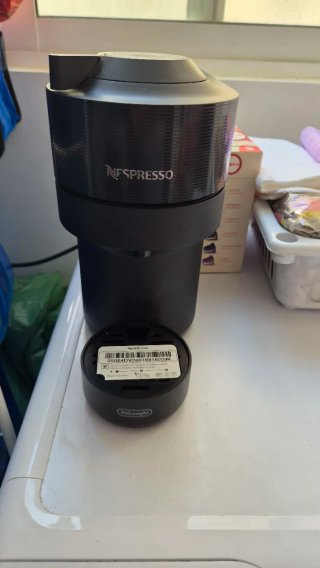Cafetera Nespresso Cápsulas Negra