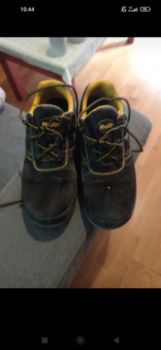Botas de trabajo Mapo negras y amarillas