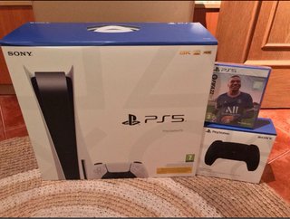 Playstation 5 Blu-Ray + 2 Mandos