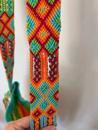 Bolsa Wayuu Colombiana Artesanal