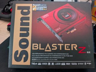 Tarjeta de sonido Creative Sound Blaster Z SE