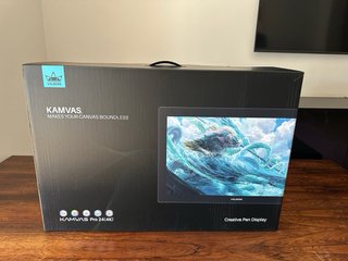 HUION Kamvas Pro 24 4K UHD Tableta Gráfica