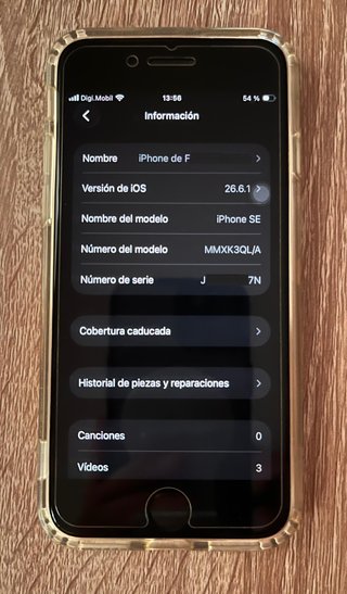 iPhone SE (2022) 5G | 128GB | Blanco | 100%