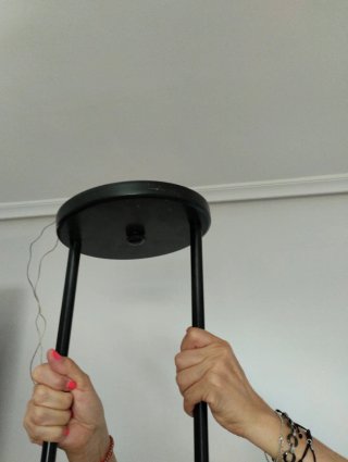 Lámpara de techo halógena