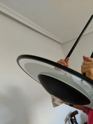 Lámpara de techo halógena