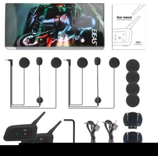 Intercomunicador Ejeas V6 Pro Bluetooth Moto