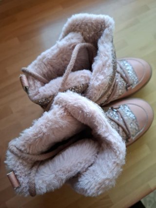 Botas de Apres-ski Unisa Talla 37 Glitter Rosa