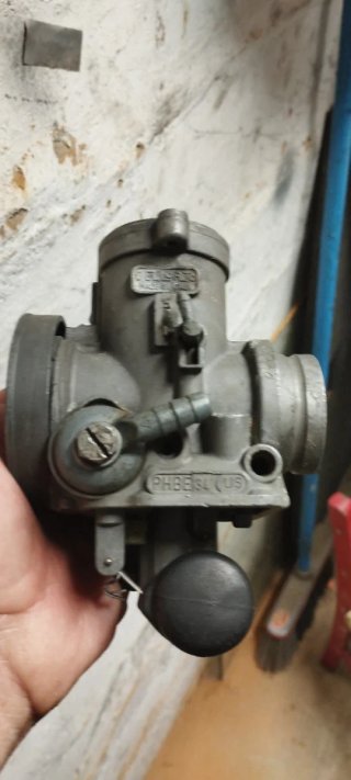 Carburatore Dell'Orto 34 solo corpo
