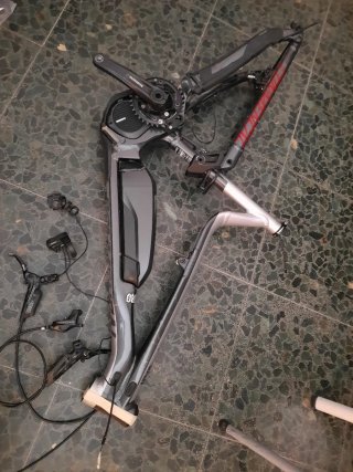 Cuadro Bicicleta Eléctrica Meta Power
